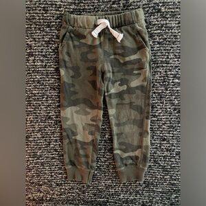 Boys camo sweatpants